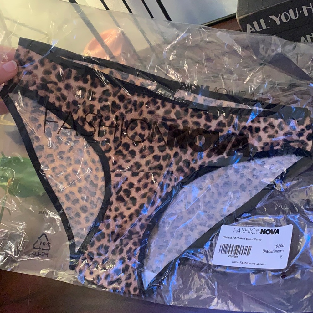 Fashion Nova Cheeta Panty